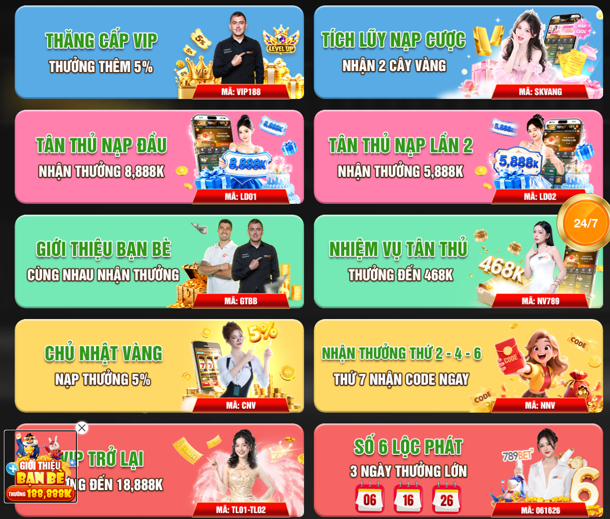 Thăng cấp VIP